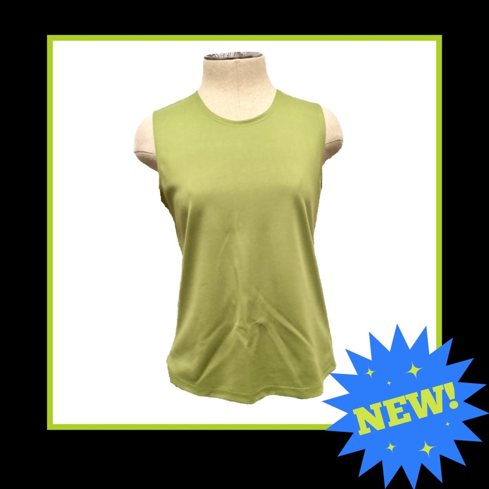 Brand New With Tags Green Tank